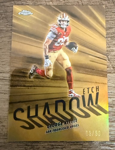 2025 Topps Chrome George Kittle Base (RAW)