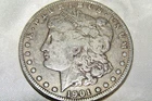 Morgan Dollar 1901 - O  Uncertified Silver $1 Circulated US Coin One Dollar
