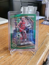 2025 Panini Prizm WNBA Brittney Sykes Green Pulsar /25