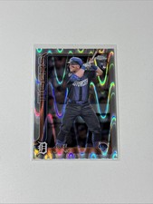 2025 Topps Chrome Jace Jung #225 RayWave Refractor RC