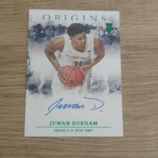 Panini 2021-22 Chronicles Juwan Durham Rookie Autograph #OR-JDU
