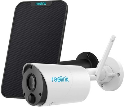 Reolink Argus Eco Security Camera + Solar Panel, 1080p WLAN IP Camera Outdoor wi