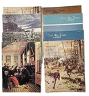 8 civil war times illustrated magazines lot 1978 vintage Wiley Sword
