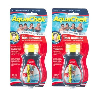 521253-02 Red Total Bromine Test Strips for Swimming Pools, 50-Count, 2-Pack