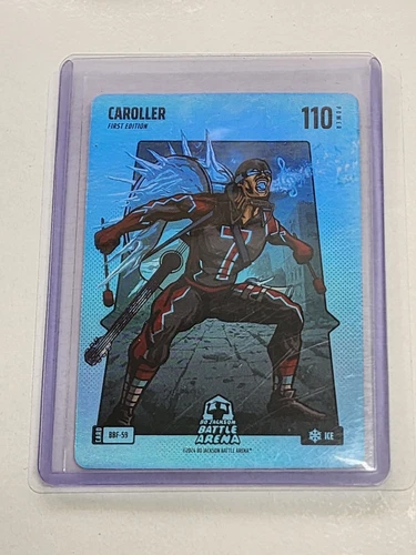 Bo Jackson Battle Arena Caroller Blue Ice Battlefoil Corbin Carroll BBF-59