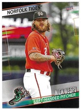 Nick Vespi Rookie 2024 Choice Norfolk Tides #39