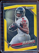 2025 Panini Prizm Black #4 Julio Jones Gold /10 Prizm SP Falcons