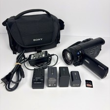 Sony FDR-AX100 4K Camcorder - Black for sale online | eBay