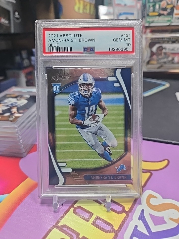 Amon-Ra St. Brown Panini Absolute #131 Base
