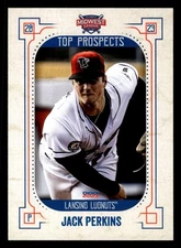 Jack Perkins 2023 Choice Midwest League Top Prospects #NNO Lansing Lugnuts