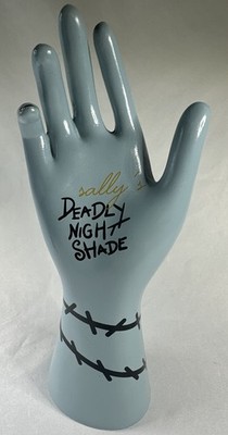 Nightmare Before Christmas Sally's Hand Deadly Night Shade Tabletop Statue NBC