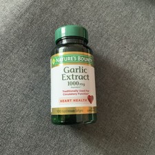 Nature's Bounty  Garlic 1000 mg, 100 Odorless Softgels Exp. 12/28