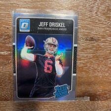 2016 Donruss Optic #174 Jeff Driskel Holo Silver Prizm Rated Rookie RC