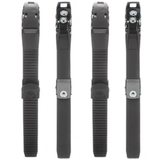 4 Pcs Roller Skate Shoe Buckle Clip Strap for Ice Skates Fixing Straps
