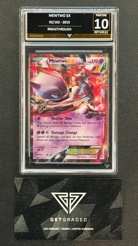 Mewtwo-EX graded PSA 10 for sale on eBay