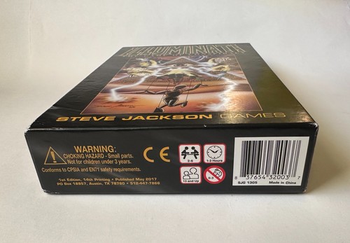 ILLUMINATI The Game of Conspiracy: First Edition | 2017 Steve Jackson Games CIB - Picture 6 of 15