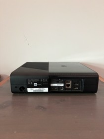 Microsoft Xbox 360 E Console W/Cords/HDD + Controller Glossy Black