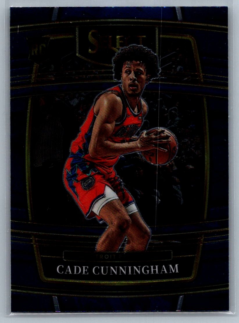 2021-22 Panini Select #11 Cade Cunningham Blue (Retail Base)