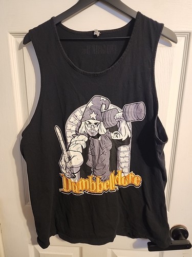 Broscience M&G " Dumbelldore " Parody Lifting Tank Top XL (Discontinued)