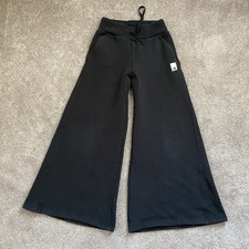 Adidas Originals Sportswear Studio Lounge Fleece Wide leg Pants Women's XS