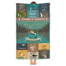 Microfiber Fishing Beach Towel Quick Dry Sand Free Extra Large 63x31.5 Inch
