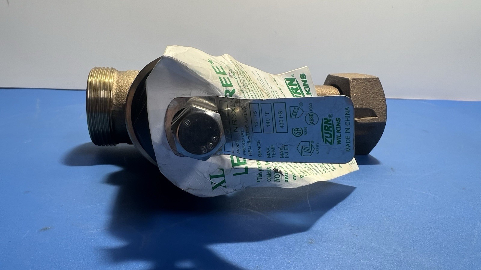 Zurn Wilkins NR3XL 1" Pressure Reducing Valve PRV Single Union 1-NR3XL See Photo