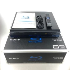 Sony BDP-S300 Blu-Ray Disc DVD CD Player HDMI USB 1080p HD FOR PARTS OR REPAIR