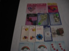NIP LOT OF 15 IRON-ON-SEW ASSORTED PATCHES