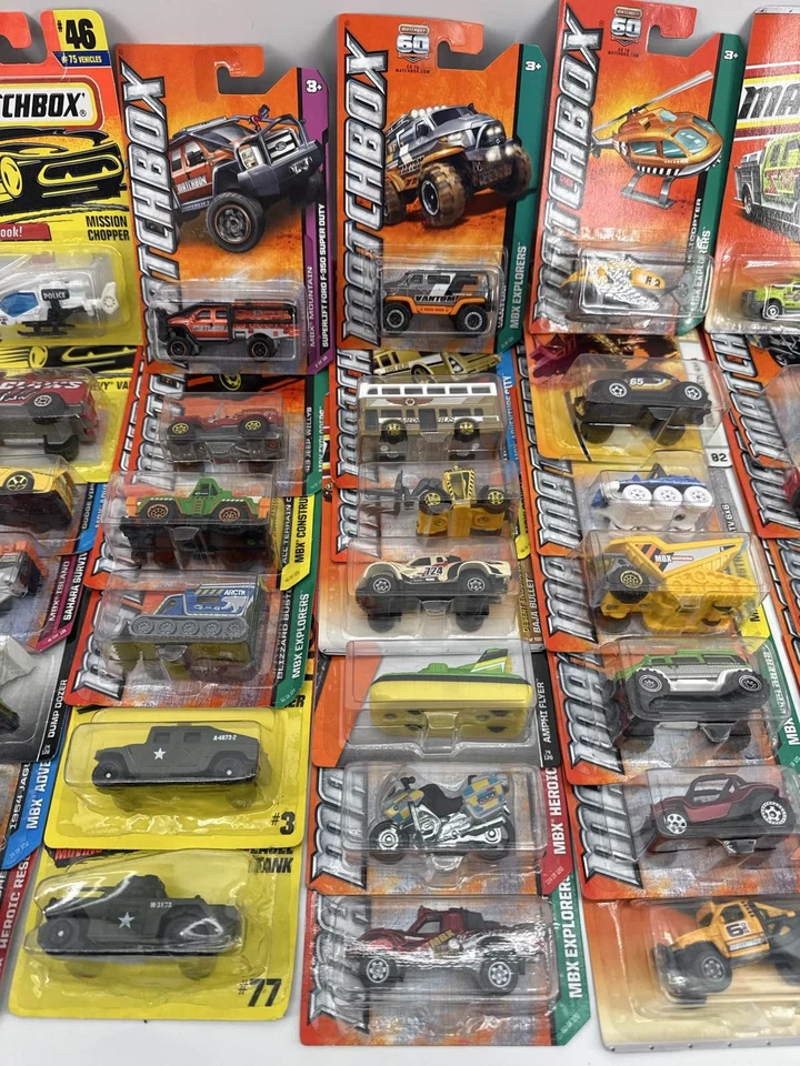 Lote 30+ Coches Diecast Matchbox Nuevos en Caja Plymouth Prowler Foto 3 de 4