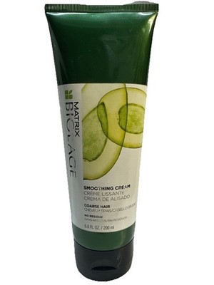 matrix biolage Smooth Cream  For Coarse Hair scuffed exterior 6.8oz
