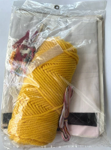Vintage Bucilla Needlecraft Kit Heidi 18.5" Doll New Unopened Craft Kit - Picture 4 of 4