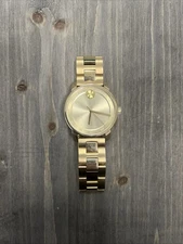 Movado Bold 3600258 Yellow Gold Wrist Watch for Men