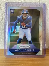 2025 Panini Prizm Abdul Carter Silver Prizm T...