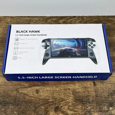 Black Hawk X9 Handheld Game Console 5.5'' Screen 8GB Retro Gaming AV Output