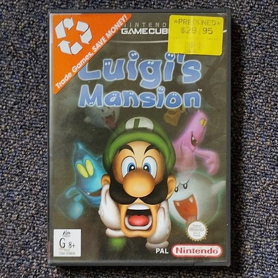 Nintendo Luigi's Mansion PAL Nintendo GameCube 2002 G 8+ Manual Included - image 1 of 4