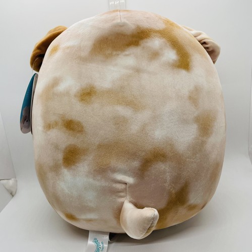 Squishmallows Bronk the Bulldog Brown Puppy Dog 10” Pillow Plush 2022 - Picture 5 of 14