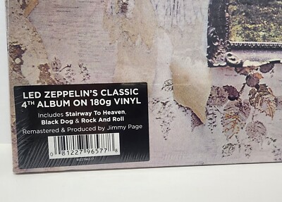 未開封！Led Zeppelin IV Classic Records 180g Pop-Rock Vinyl | Led Zeppelin: Led Zeppelin IV - LP 180g