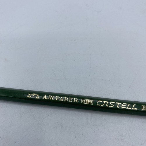 A. W. Faber Castell 9000 2H Pencil Unsharpened Germany Vintage Drawing Not Used - Picture 3 of 8