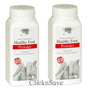 3 X 75g Athletes Healthy Foot Powder Medicated Treats And Prevents Anti
