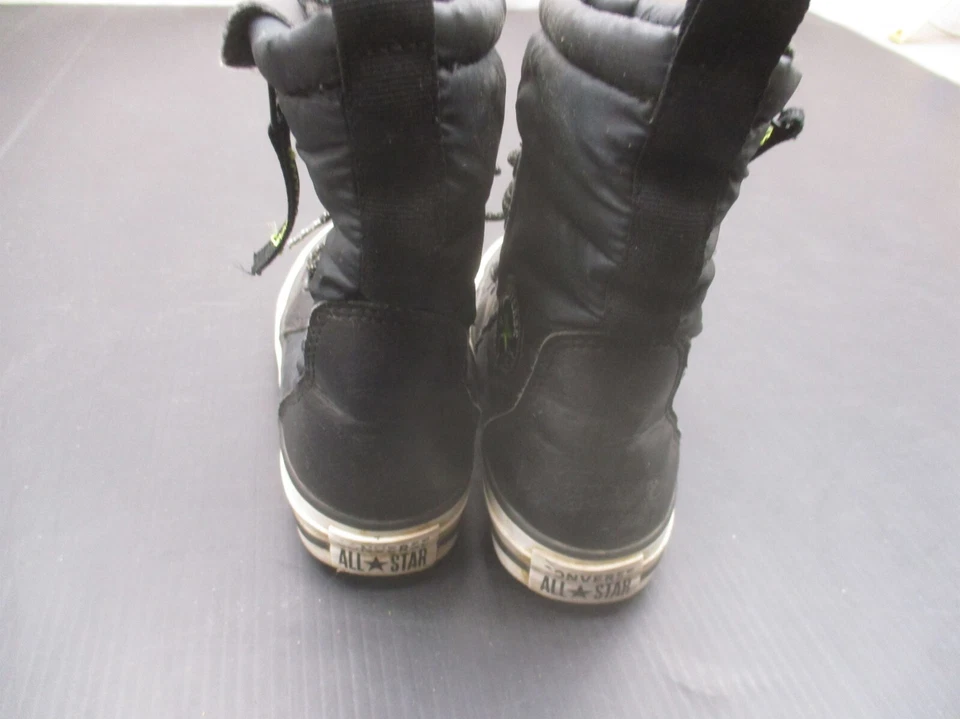 Botas de invierno Converse Chuck Taylor All Star talla 12 niños cremallera interior con cordones SH-8 Foto 4 de 4