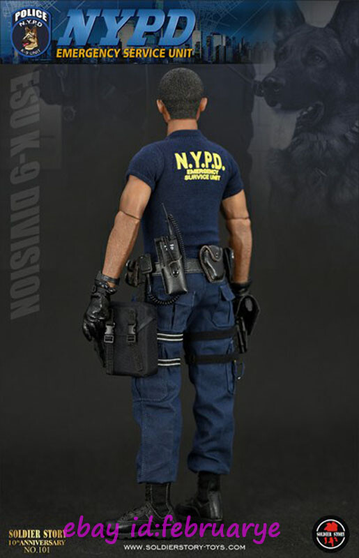 Perfect Soldierstory 1/6 SS101 NYPD ESU “K-9 DIVISION” Action