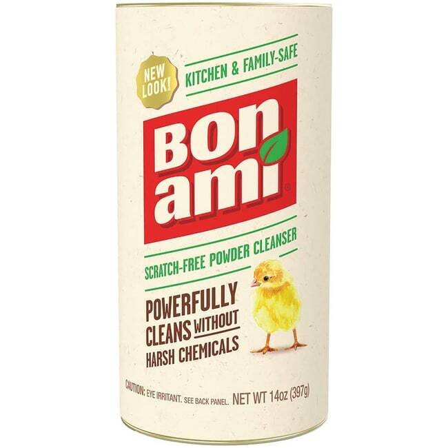 Очищающее порошковое средство Bon Ami без царапин, 14 унций Pwdr