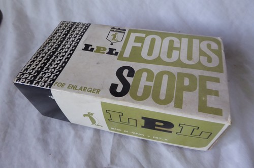 LPL FOCUS SCOPE - GRAIN FINDER FOR DARKROOM PHOTO ENLARGING Made in Japan Boxed - Picture 16 of 16
