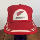 New NOS Deadstock Vintage Red Wing Work Boots Hat Cap Snapback Panel Kentucky