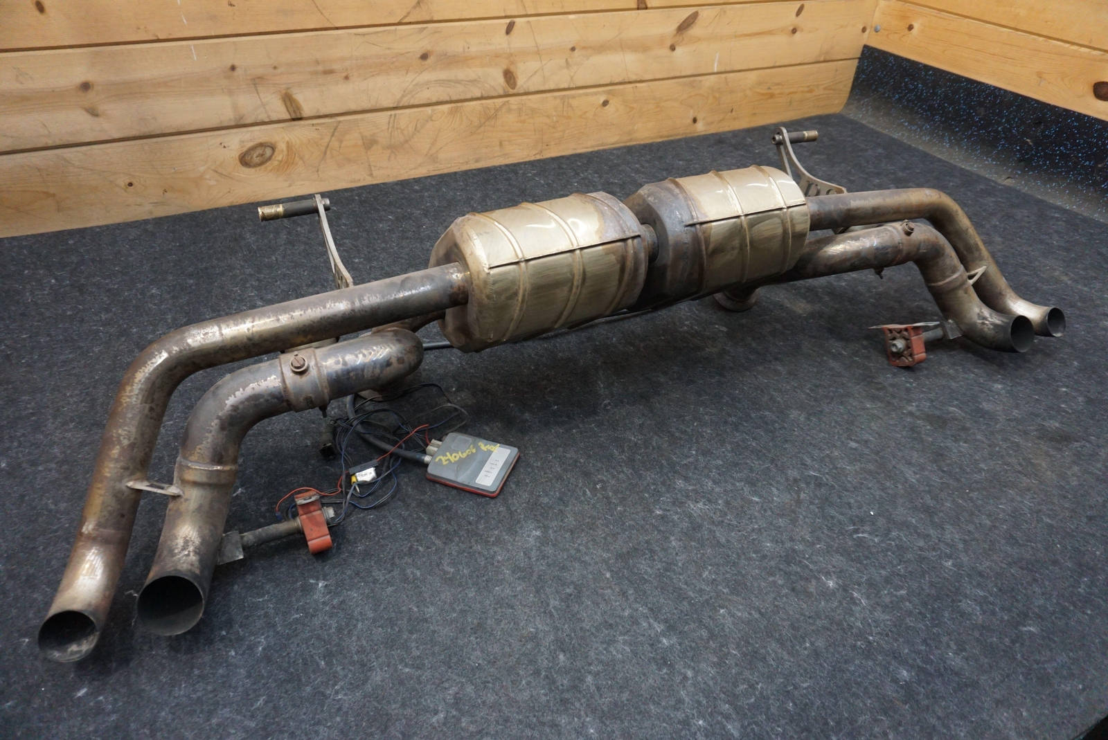 Aftermarket Capristo Performance Valved Exhaust 4.2L V8 Audi R8 Type 42 2012