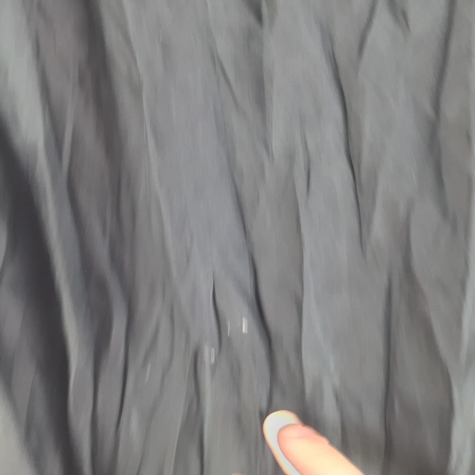 Falda de seda sin marca para mujer talla XS negra geométrica maxi elástica recta 111388 Foto 3 de 4