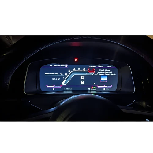 Cuadro de instrumentos calibre 12,3"" LCD tablero cabina virtual para VW Golf 7 MK7 - Imagen 18 de 20