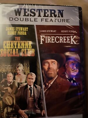 The Cheyenne Social Club & Firecreek DVD James Stewart Henry Fonda New Sealed