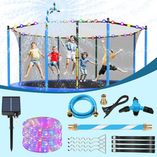 Trampoline Accessories Kit, Trampoline Sprinkler, 50FT Solar Trampoline Lights a