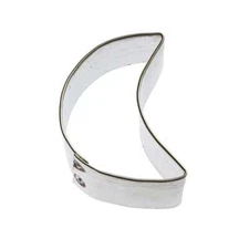 Mini Folk Crescent Moon Cookie Cutter 1.25'' Metal